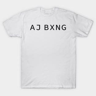 AJ BXNG Anthony Joshua T-Shirt